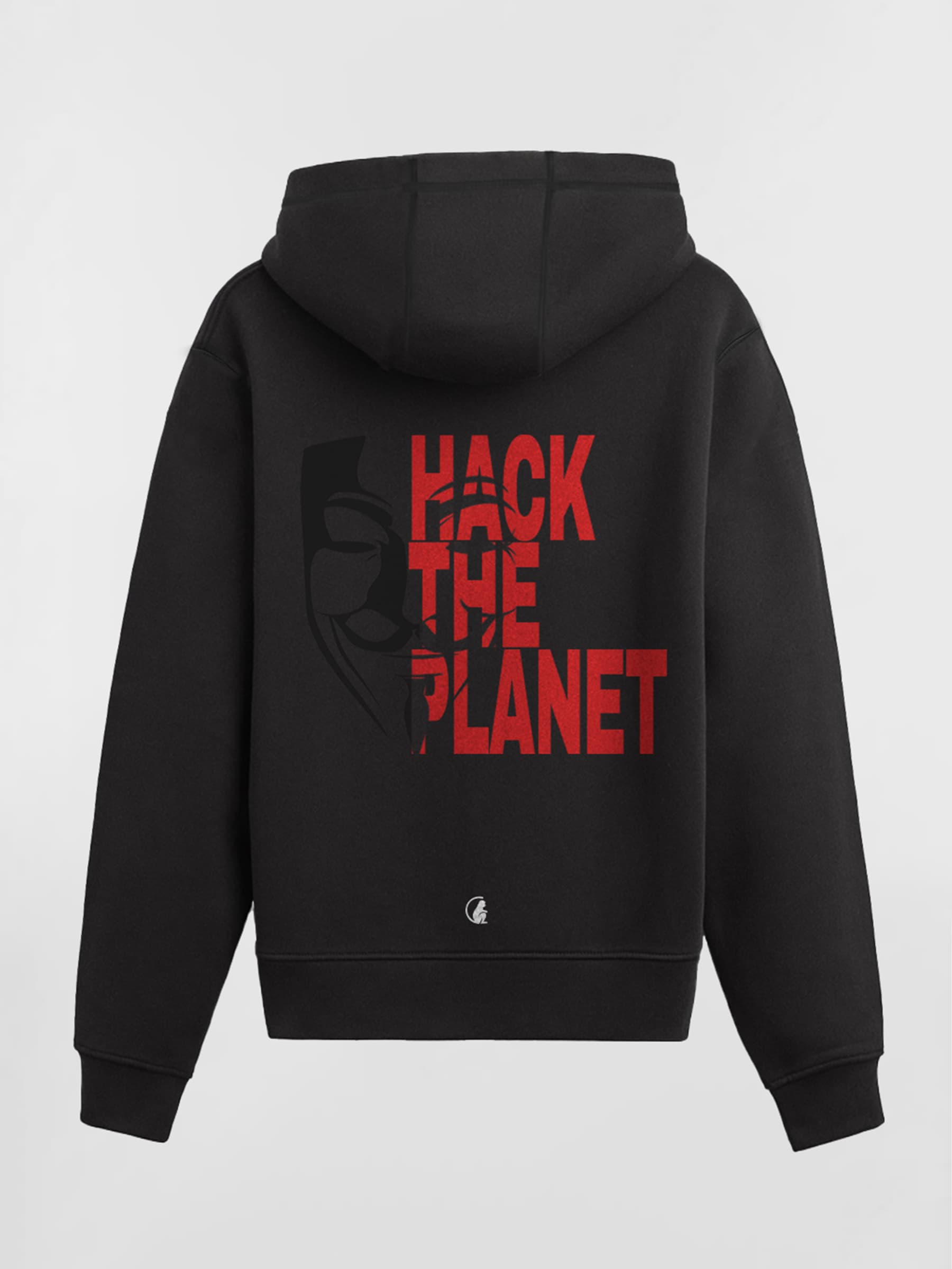 Sudadera con capucha Hack the Planet