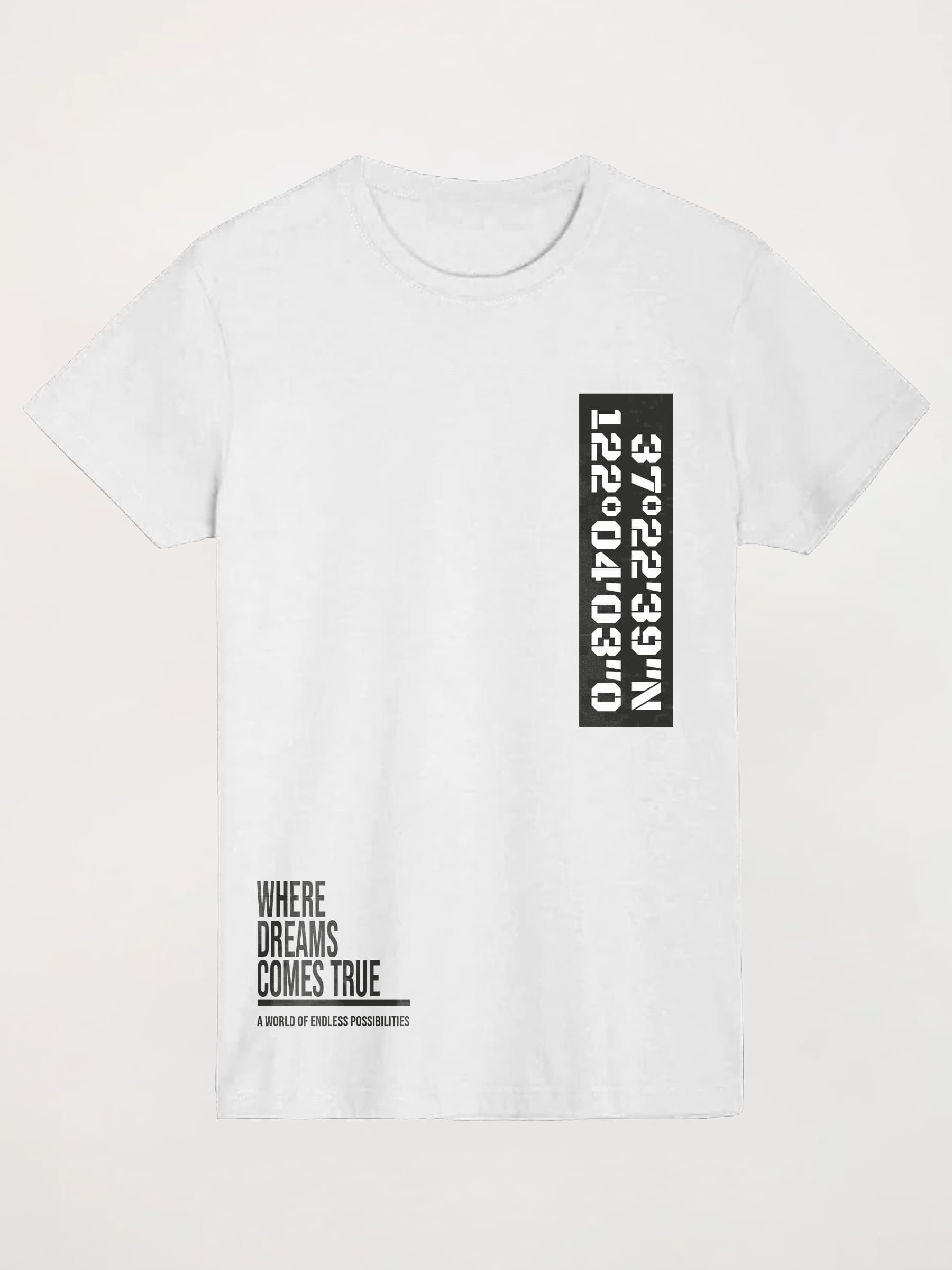 Camiseta Where Dreams Come True