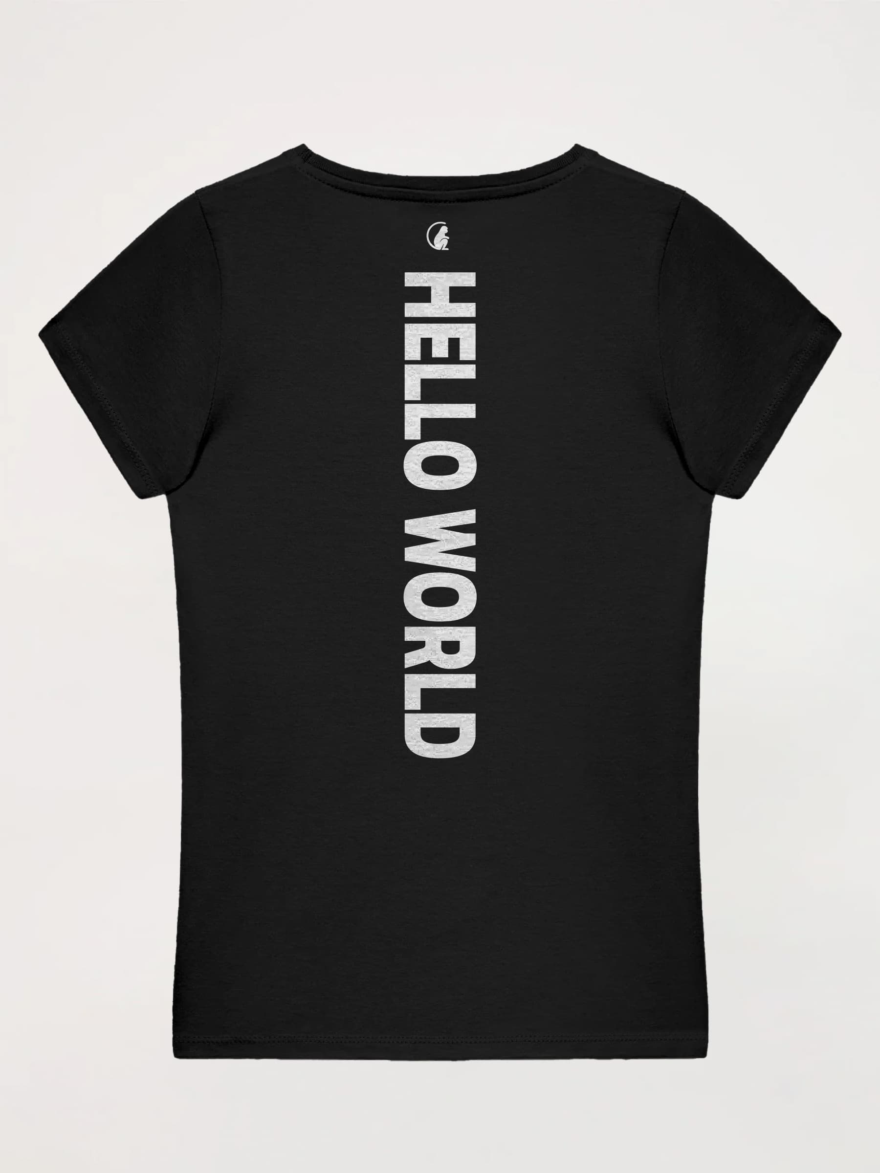 Camiseta mujer Hello World