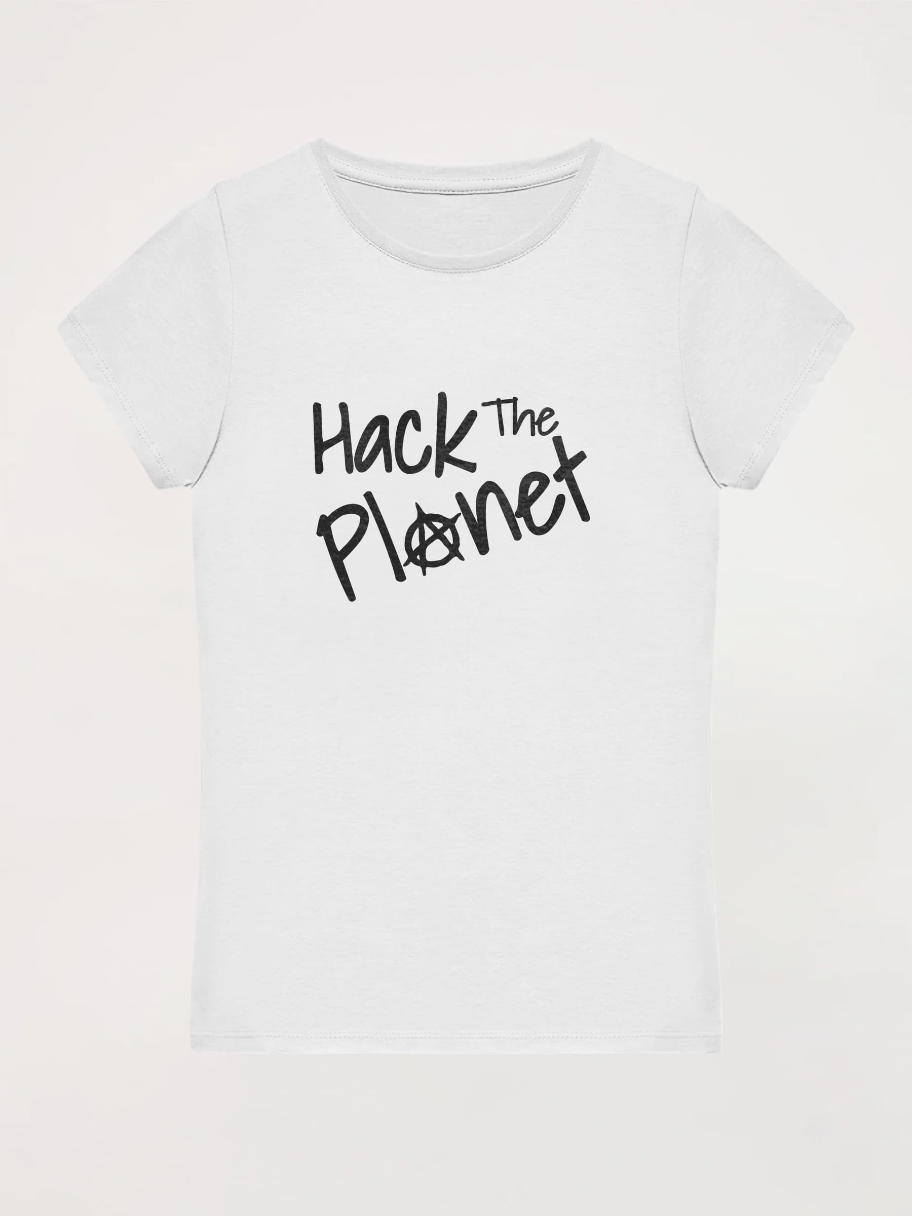 Camiseta mujer Hack The Planet